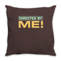 Directed By Me Cinematographer Cameraman Photography Classic Aesthetic Throw Pillow | Artistshot