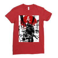 Samurai Warrior Ladies Fitted T-shirt | Artistshot