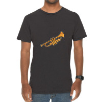 Trumpet Instrument Brass Music Musician Vintage T-shirt | Artistshot