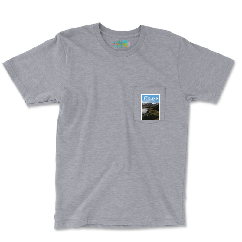 Visit Stokksnes Iceland  Vintage Humor Pocket T-shirt | Artistshot