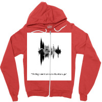 Wayhaught Sound Wave The Thing I Want To Do Most Is You Wynonna Earp Zipper Hoodie | Artistshot