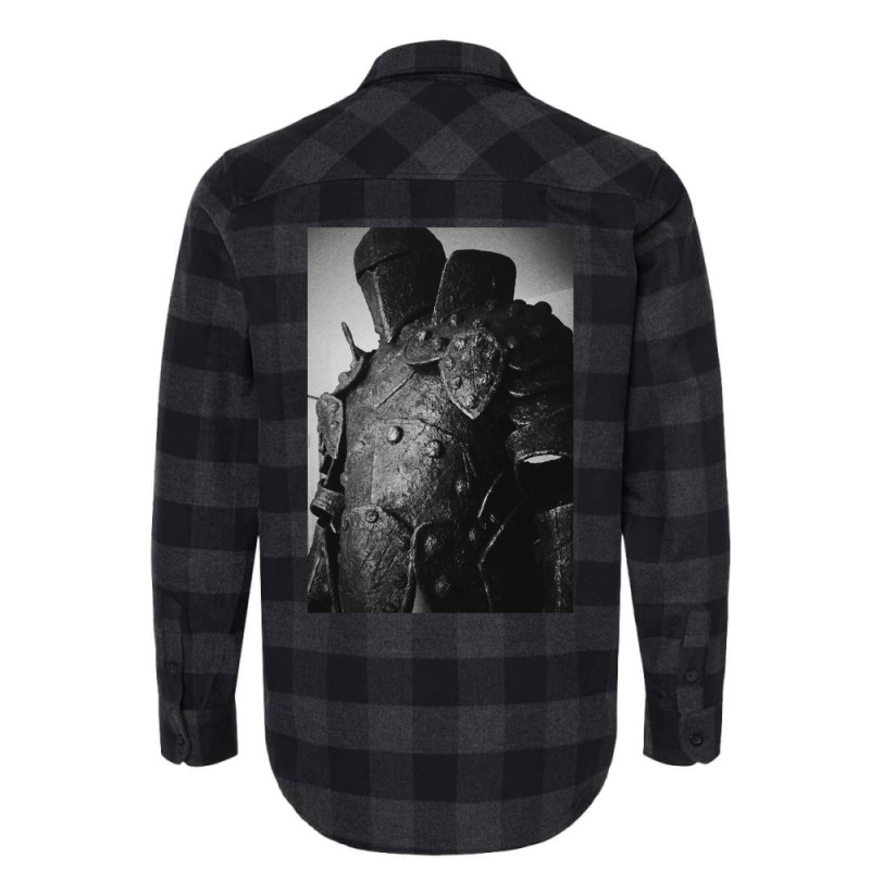 Dreadnought Armour Proof Of Concept Film Backer Bw Classic  Girl Music Flannel Shirt | Artistshot