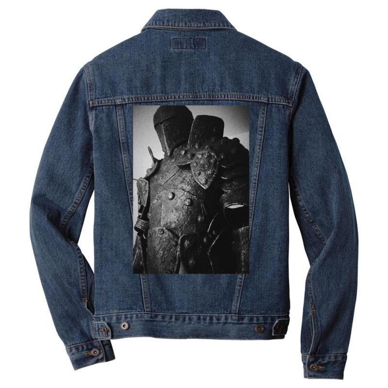 Dreadnought Armour Proof Of Concept Film Backer Bw Classic  Girl Music Men Denim Jacket | Artistshot