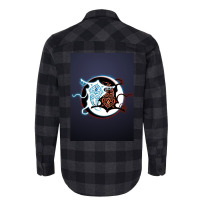 Rin Vang Raava X Vaatu Yin Yang Poster Flannel Shirt | Artistshot