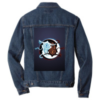 Rin Vang Raava X Vaatu Yin Yang Poster Men Denim Jacket | Artistshot