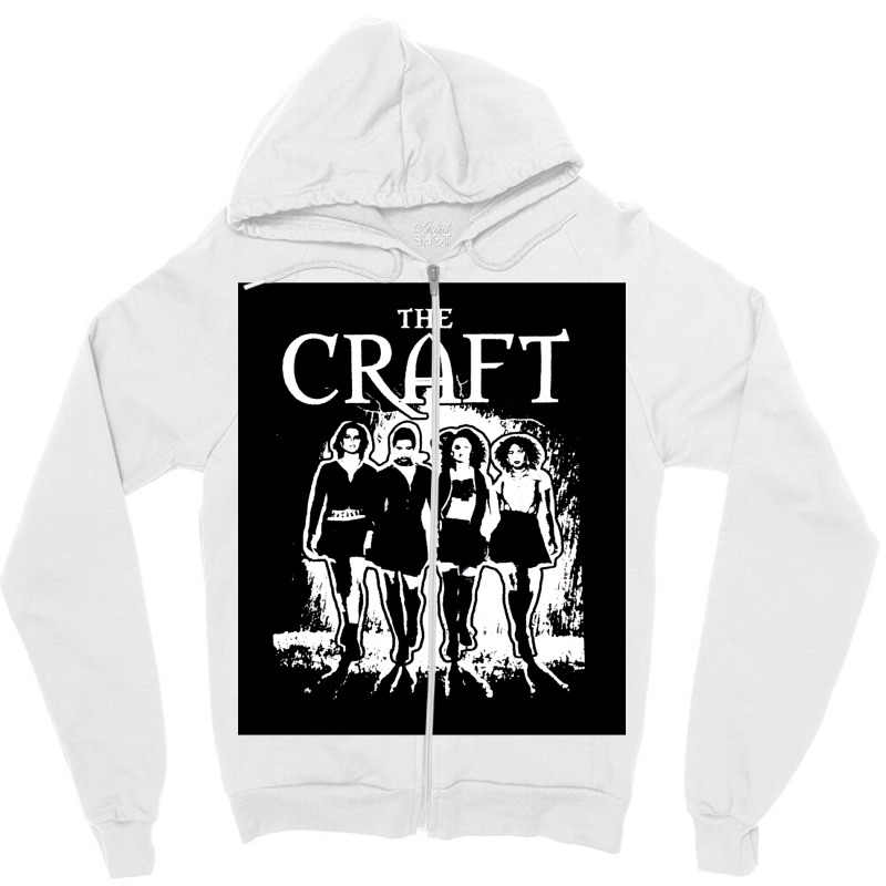 The Craft Clothe Patch Classic  Stars Summer Zipper Hoodie | Artistshot