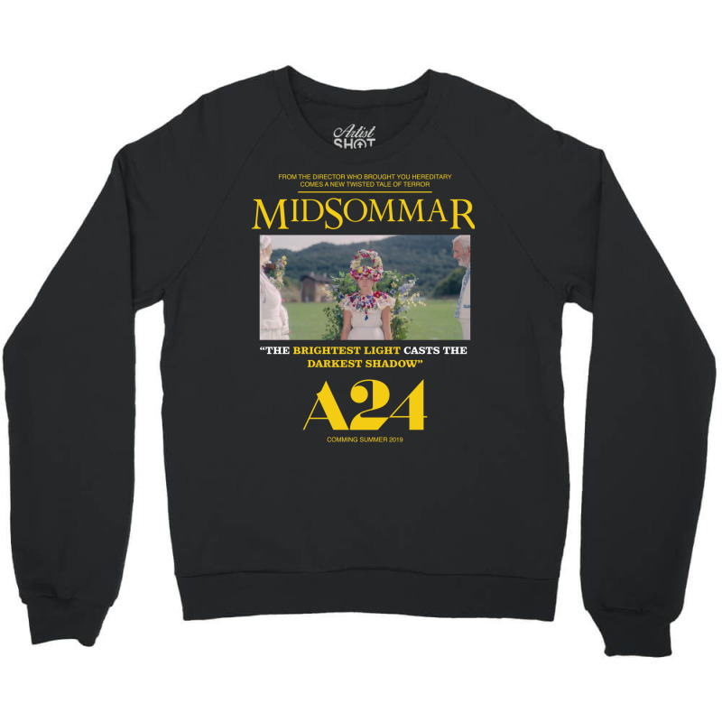 Midsommar Movie Poster Classic  70s Green Crewneck Sweatshirt | Artistshot