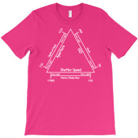 Photography Triangle Of Exposure Dslr Active  Red 70s T-shirt | Artistshot