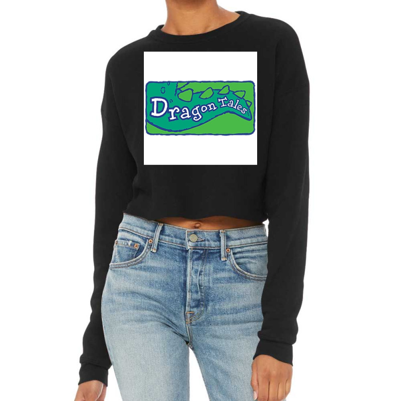 Dragon Tales Poster Girl Cropped Sweater by yagoubpontyb | Artistshot