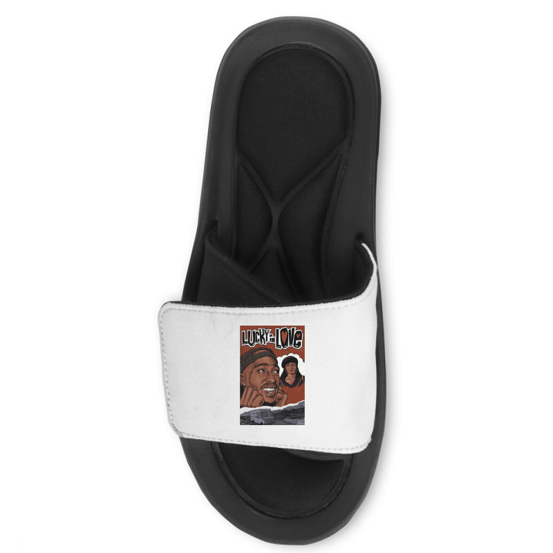 Poetic Justice  Lucky In Love  Cute Cool Slide Sandal | Artistshot