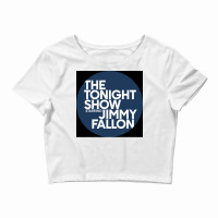 Pak Rt Dan Bu Rt Sukan Nonton The Tonight Show Poster Love Crop Top | Artistshot