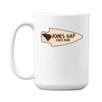 Jones Gap State Park South Carolina Sc Rustic Arrowhead 15 Oz Coffee Mug | Artistshot