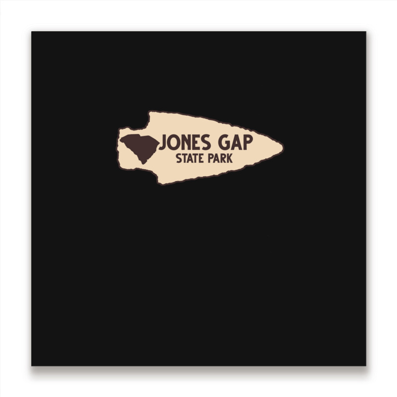 Jones Gap State Park South Carolina Sc Rustic Arrowhead Metal Print Square | Artistshot