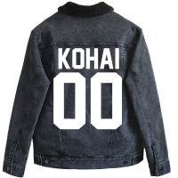 Kohai 00 Unisex Sherpa-lined Denim Jacket | Artistshot