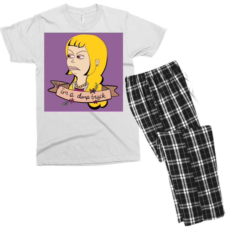 Lola From Big Mouth Im A Dump Truck Poster Funny Men's T-shirt Pajama Set | Artistshot