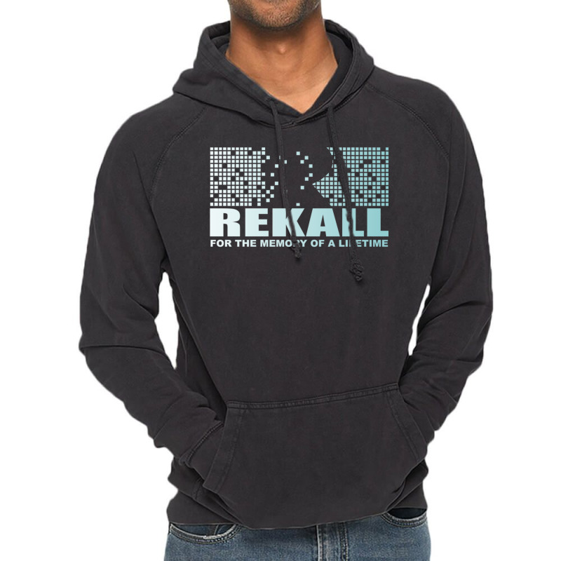 Rekall For The Memory Of A Lifetime Vintage Hoodie by apolitery | Artistshot