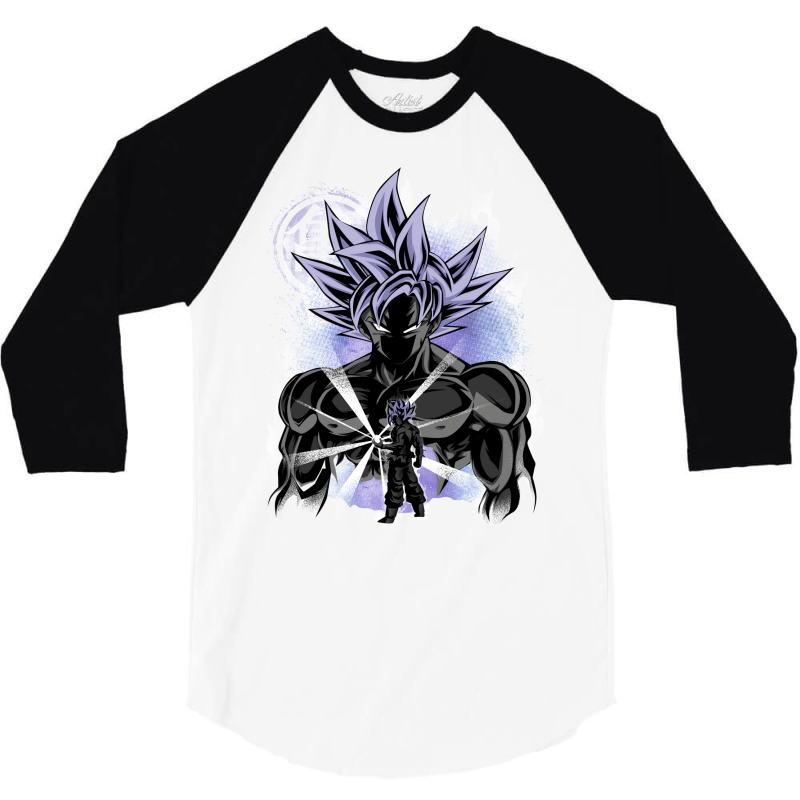 Ultra Instinct Hero 3/4 Sleeve Shirt by dobajagoldiiy | Artistshot