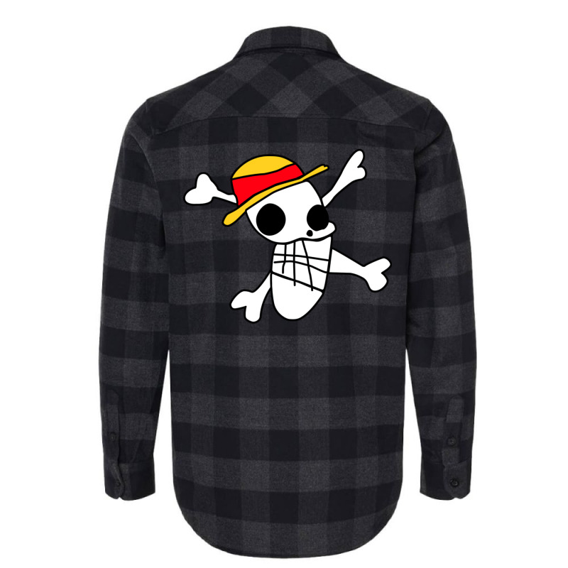 Unique Straw Hat Flag Anime Flannel Shirt by dobajagoldiiy | Artistshot