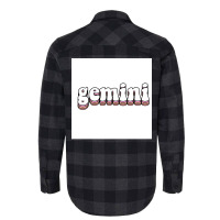 Gemini Poster 70s Flannel Shirt | Artistshot