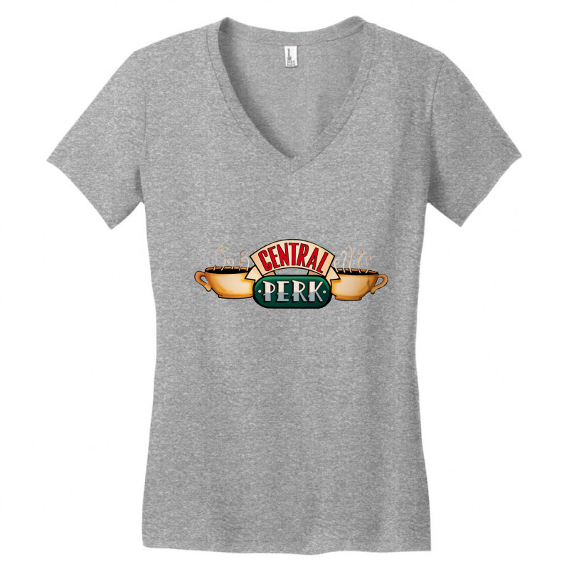 Newcentral Perk Women's V-Neck T-Shirt by ridomaga | Artistshot