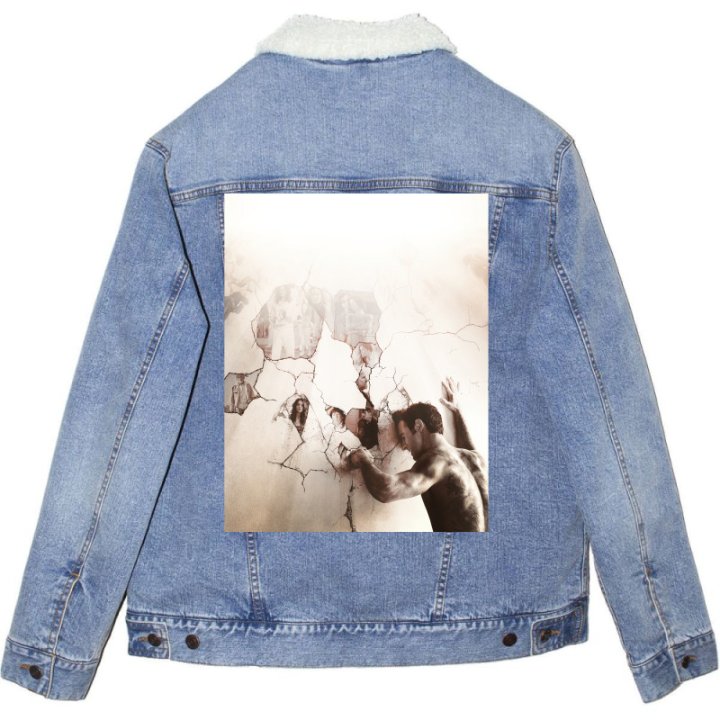 The Leftovers Poster Travel Unisex Sherpa-Lined Denim Jacket by lannonchisumn | Artistshot