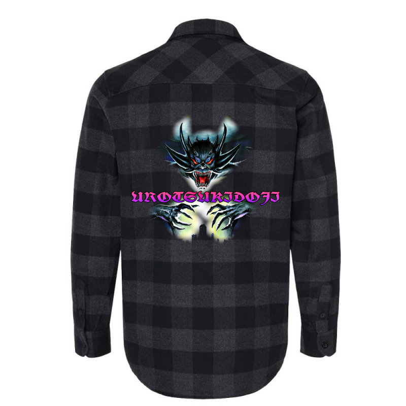 Urotsukidoji Design Flannel Shirt by dobajagoldiiy | Artistshot