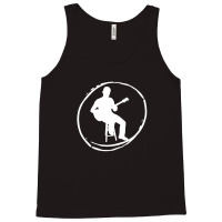 Bass Guitar Playing Chair Guitarist Bassist Music Instrument String So Tank Top | Artistshot