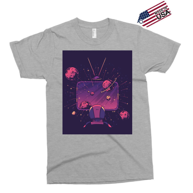 Space Tv Poster Hipster Exclusive T-shirt by verriaharzi4 | Artistshot