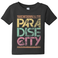 Paradise City Baby Tee | Artistshot