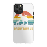 Daddy Dinosaur Daddysaurus 2 Kids Father's Day Gift For Dad T Shirt Iphone 11 Pro Case | Artistshot
