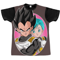 Vegeta And Bulma Graphic T-shirt | Artistshot