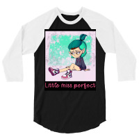 Amity Little Miss Perfect Poster 3/4 Sleeve Shirt | Artistshot