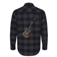 Guitar Typology No Background Flannel Shirt | Artistshot