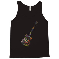 Guitar Typology No Background Tank Top | Artistshot