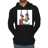 Chandler And Joey Poster Vintage Lightweight Hoodie | Artistshot