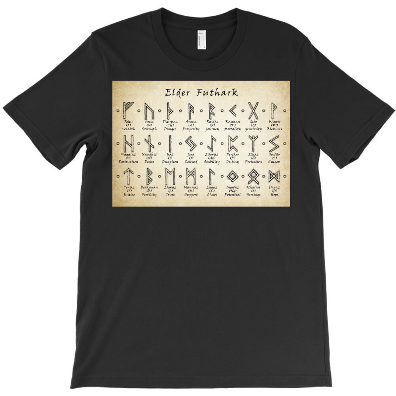 Elder Futhark  Aesthetic Stars Blue T-shirt | Artistshot