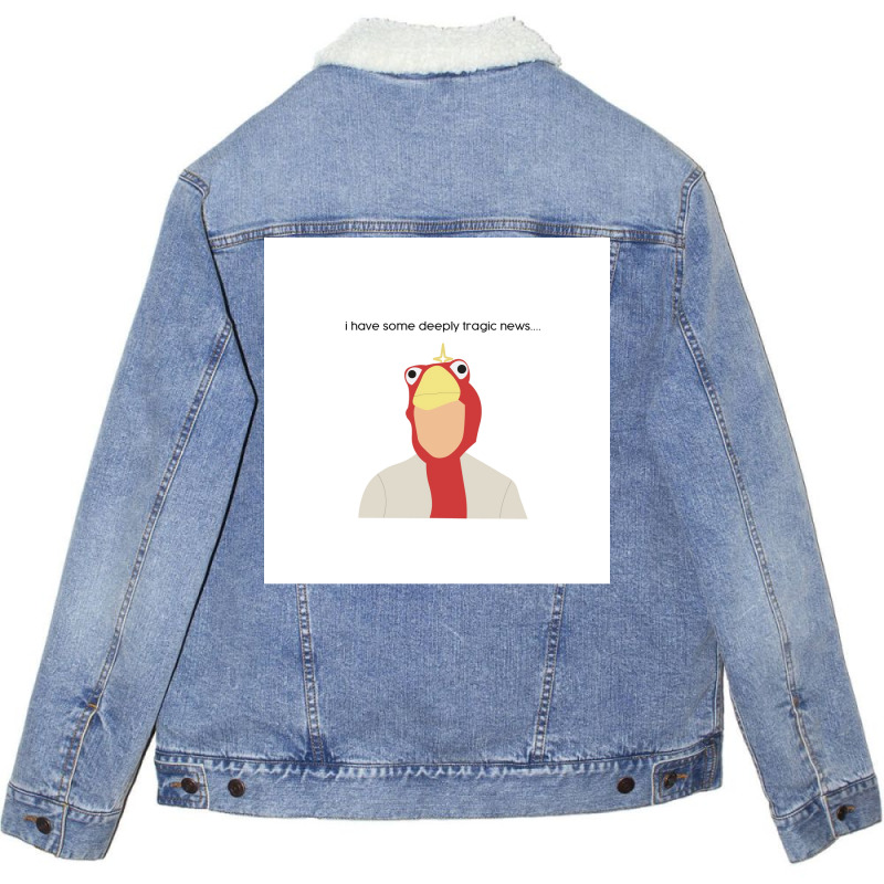 Charles Boyle Brooklyn 99 Deeply Tragic News Poster Travel Unisex Sherpa-Lined Denim Jacket by sivelslebeckl | Artistshot