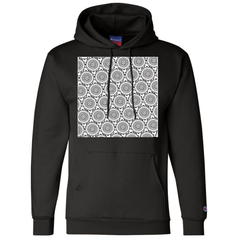 Ancient Viking Rune Stave Embossed Print  Cute Retro Champion Hoodie | Artistshot