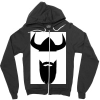 Beards Viking Beard Viking  Nostalgia Aesthetic Zipper Hoodie | Artistshot