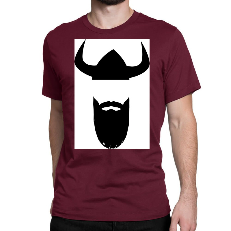 Beards Viking Beard Viking  Nostalgia Aesthetic Classic T-shirt | Artistshot