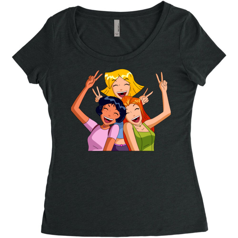 Totally Spies Totally Spies Women's Triblend Scoop T-shirt by ldcbellido | Artistshot