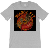 Dragon Fly Silince Retro Poster Nature T-shirt | Artistshot