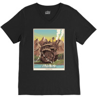 Vintage Howl S Moving Castle V-neck Tee | Artistshot