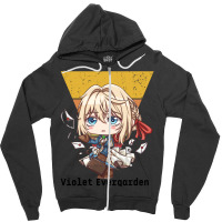 Violet Evergarden Zipper Hoodie | Artistshot