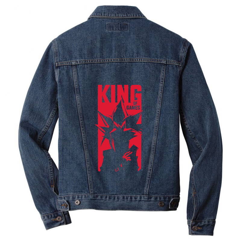 King Of Games Men Denim Jacket | Artistshot