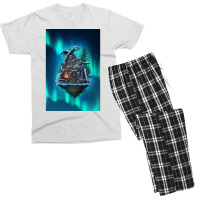 Flying Viking Hut Viking House  Aesthetic Summer Men's T-shirt Pajama Set | Artistshot