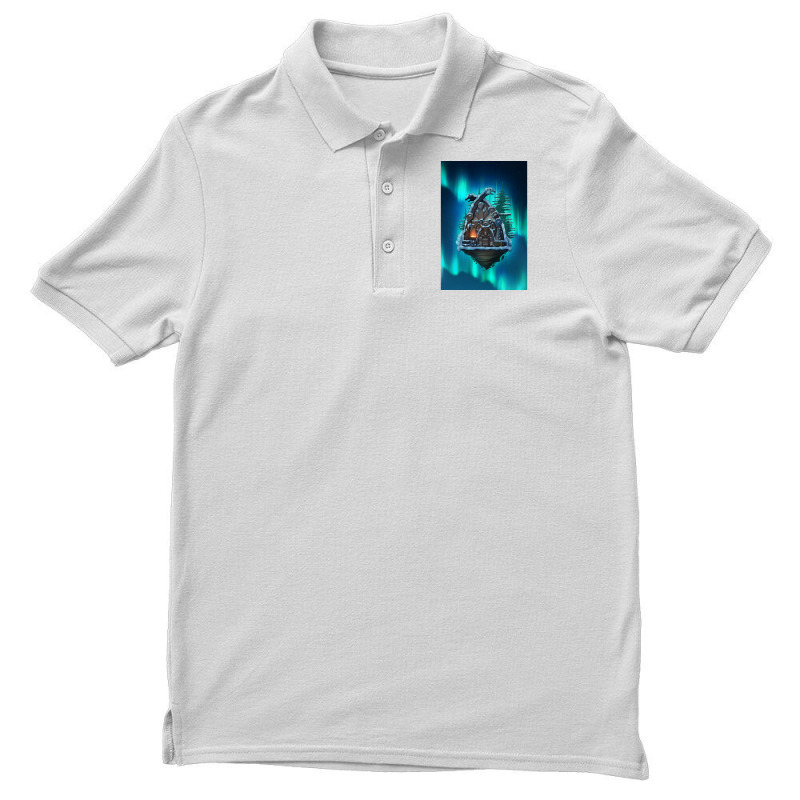 Flying Viking Hut Viking House  Aesthetic Summer Men's Polo Shirt | Artistshot