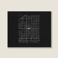 Mesa Arizona Map  Map Of Mesa Arizona  Modern Map Of Mesa Arizona  Mes Landscape Canvas Print | Artistshot