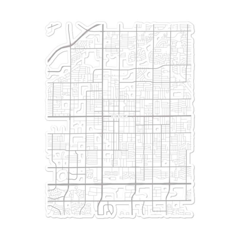 Mesa Arizona Map  Map Of Mesa Arizona  Modern Map Of Mesa Arizona  Mes Sticker | Artistshot