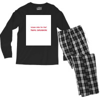 Funny Viking Quote Travel Influencer  Vintage Men's Long Sleeve Pajama Set | Artistshot